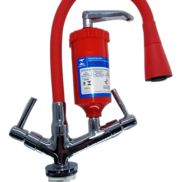 Gourmet - Vermelho - Bancada - Com Filtro