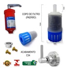 Gourmet - Vermelho - Bancada - Com Filtro