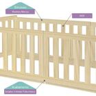 Grade Berço Para Beliche Montessoriano Prime Natural Casatem