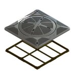 Grade De Fundo Latao 30x30 C/ Tampa Fsb Sodramar