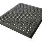 Grade De Pia Tapete Protetor Escorredor De Louças Crippa Preto