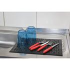 Grade De Pia Tapete Protetor Escorredor De Louças Crippa Preto