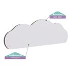 Grade De Proteção Nuvem Branco Mdf Casatema