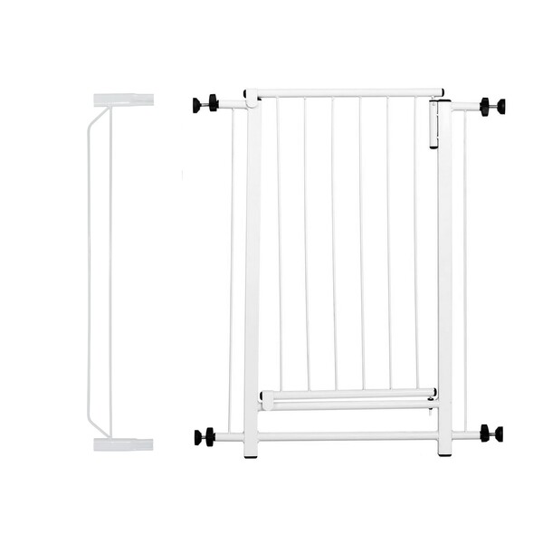 Grade de Proteção para Porta de Aço Branco 80x70cm Maxeb