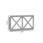 Grade De Proteção X 50 Cm Cinza