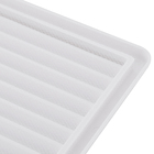 Grade de Ventilação 25x25cm Quadrado Branco Westaflex
