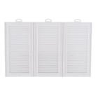 Grade de Ventilação 54x34cm Retangular Branco Westaflex