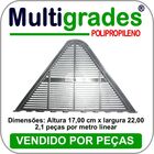 Grade De Ventilação Canaletão Canalete 44 Kit 25 Peça(s)