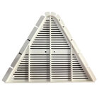 Grade De Ventilacao Canaletao Canalete 49 Kit 100 Peça(s)