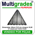 Grade De Ventilação Canalete 43 Kit 110 Peça(s)
