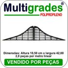 Grade De Ventilação Modulada 50 Kit 150 Peça(s)