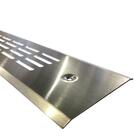 Grade De Ventilação Para Ambientes E Porta Em Inox 2 Peças