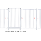 Grade E Portão Para Cachorro Bebê Pet  Vãos De 216cm A 220cm