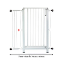 Grade E Portão Para Cachorro Bebê Pet  Vãos De 76cm A 80cm