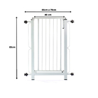 Grade E Portão Para Cachorro Bebê Pet  Vãos De 81cm A 85cm