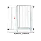 Grade E Portão Para Cachorro Bebê Pet  Vãos De 81cm A 85cm
