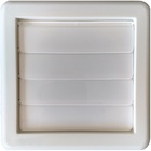 Grade Externa Auto Fechante Para Exaustor Axial 6" 150mm