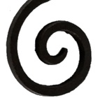 Grade Ferro Fundido Arabesco Portão Varanda Sacada 12x24cm