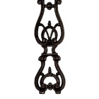 Grade Ferro Fundido Balaustre Varanda Sacada Escada 16x86cm