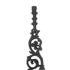 Grade Ferro Fundido Espigão Sacada Varanda Escada 15x84cm