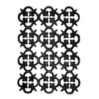 Grade Ferro Fundido Estrelinha Sacada Varanda Escada 50x37cm