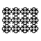 Grade Ferro Fundido Estrelinha Sacada Varanda Escada 50x37cm