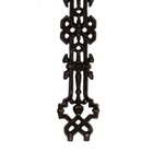 Grade Ferro Fundido Grega Sacada Varanda Escada 16x81cm