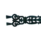 Grade Ferro Fundido Ouro Preto 1 Grau Sacada Varanda 86x15cm