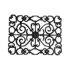 Grade Ferro Fundido Ramadinha Sacada Varanda Escada 45x33cm