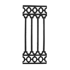 Grade Ferro Fundido Romana Sacada Varanda Escada 80x34cm