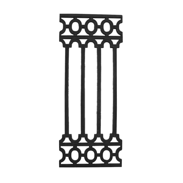 Grade Ferro Fundido Romana Sacada Varanda Escada 80x34cm