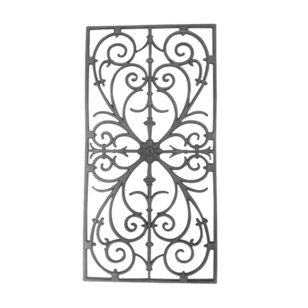 Grade Ferro N19 Ramada Contorno Varanda Sacada Escada 80x41