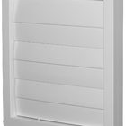 Grade Grelha Auto Fechante Para Duto Tubo 150mm Sicflux