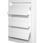 Grade Grelha Auto Fechante Para Duto Tubo 150mm Sicflux