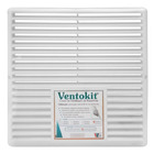 Grade Grelha De Ventilação 25x25cm Sem Tela Anti Insetos