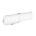 Grade Para Beliche Infantil Garden Casatema Branco