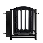 Grade de Proteção para Porta Cancello Polipropileno 82x78cm Preto Mec Pet