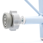 Grade para Portas com Trava Aço 84x70cm Branco Tubline