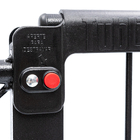 Grade para Portas com Trava Aço 84x70cm Preto Tubline