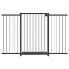 Grade Portão Pet Bebê Divisor Ambiente 68 A 133 Cm Preto