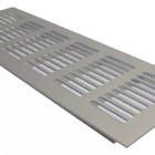 Grade Ventilação Alumínio Fosco Retangular8x 25cm