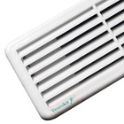 Grade Ventilacao Superfície Pvc 50x8cm Sem Tela Westaflex