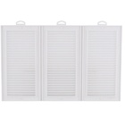 Grade Ventilacao Superfície Pvc 54x34cm Sem Tela Westaflex