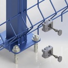 Gradil Insul G4 Pintado 4,00mm - Malha 5x20cm x 2,03m altura