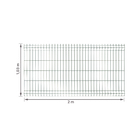 Gradil PVC 2x1,03m Verde Total Telas