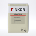 Grafiato Acrlico Grosso Branca 15Kg Inkor