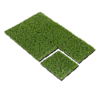 Grama Sintética 20mm 30x30cm em Placa para Encaixe Importada