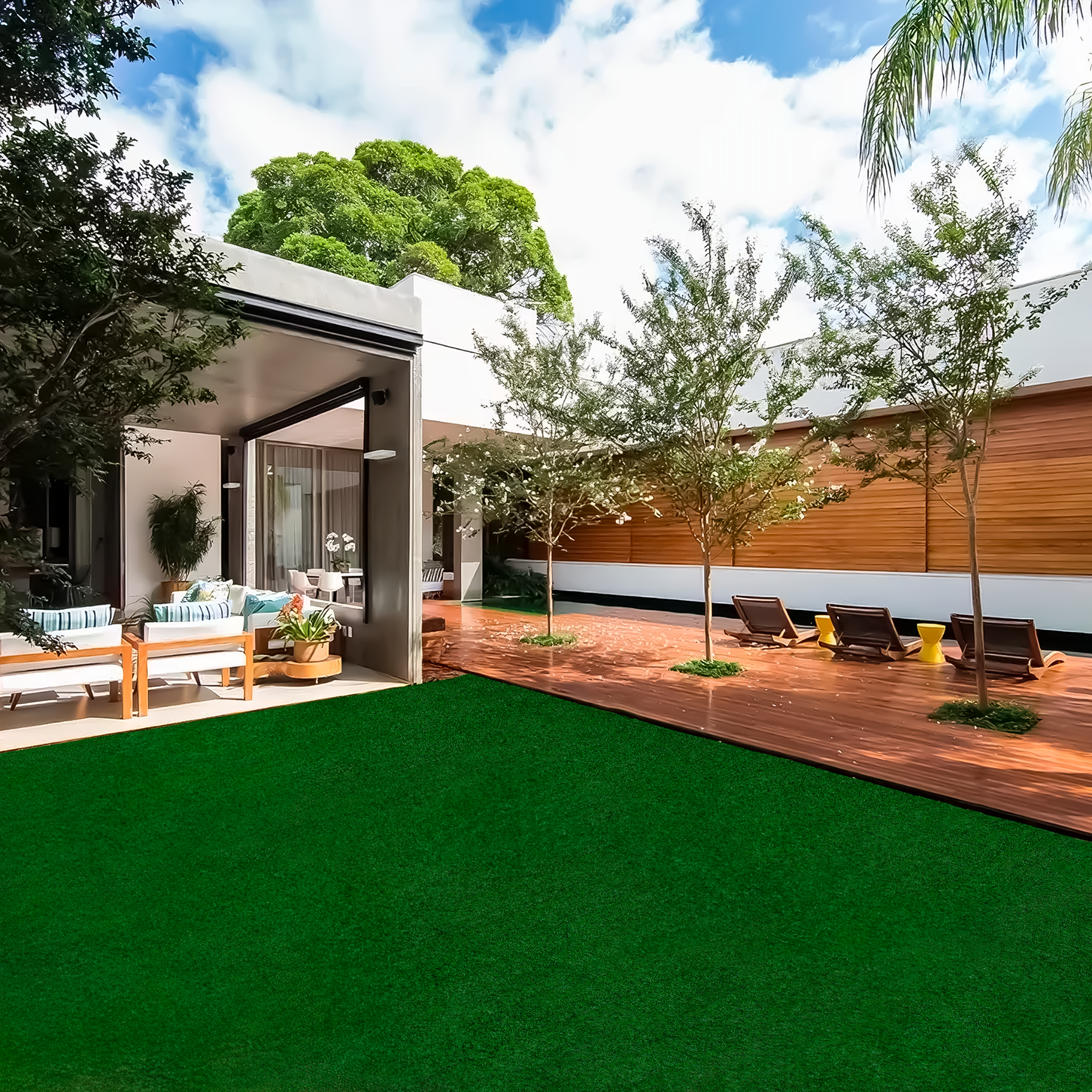 Grama Sintética 1x1m Opp