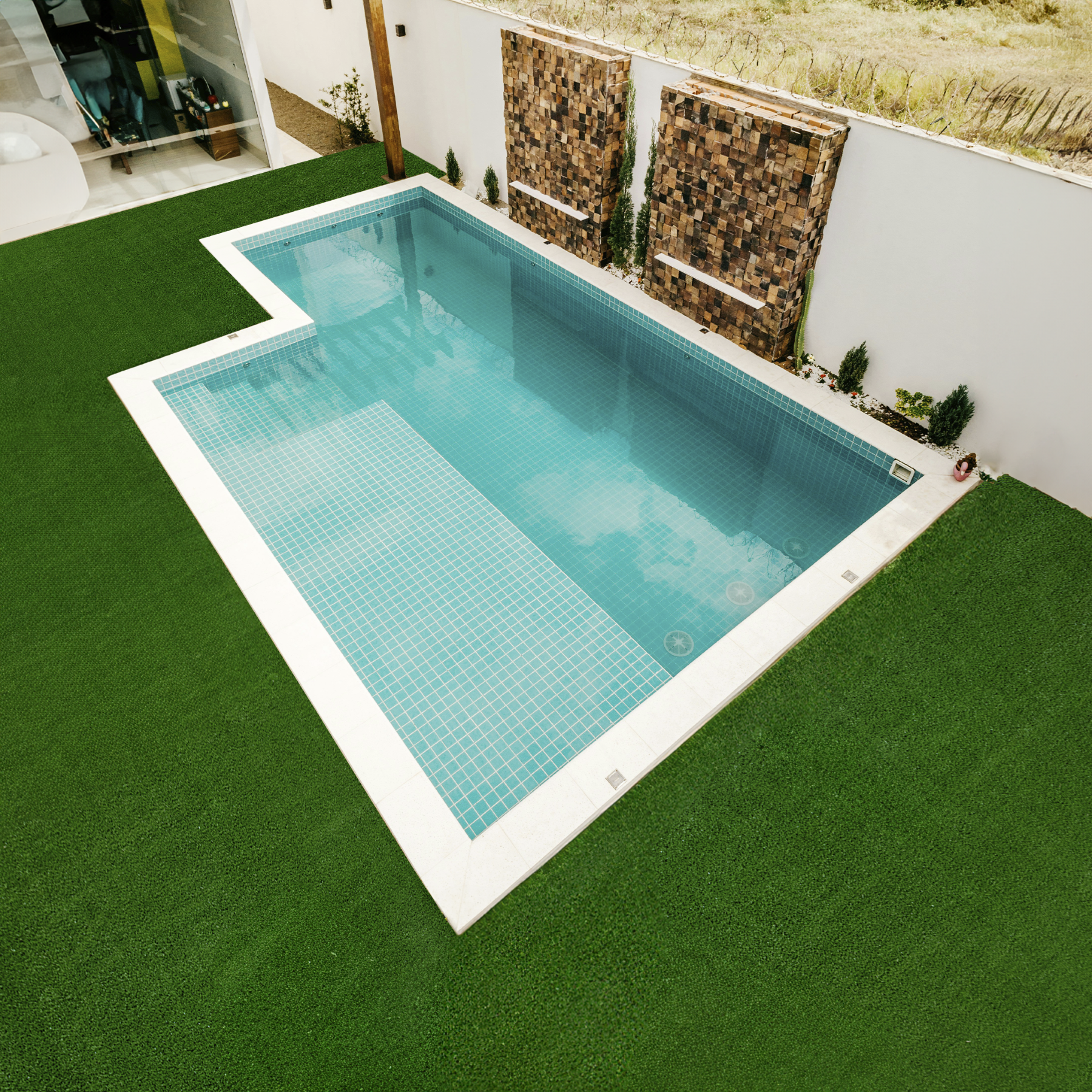 Grama Sintética 2x5m Opp