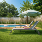 Grama Sintética Artificial 20mm Com Proteção Uv E Anti-fungo